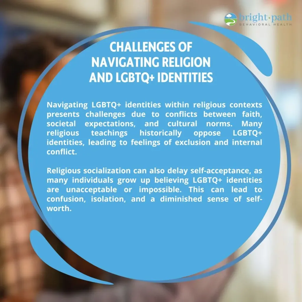 Exploration of challenges balancing religious faith and LGBTQ identity