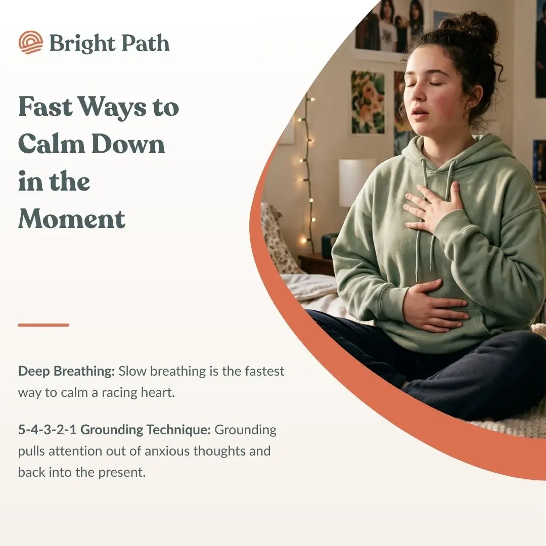 Fast Ways to Calm Down in the Moment