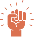 Grouped visual elements in structured layout