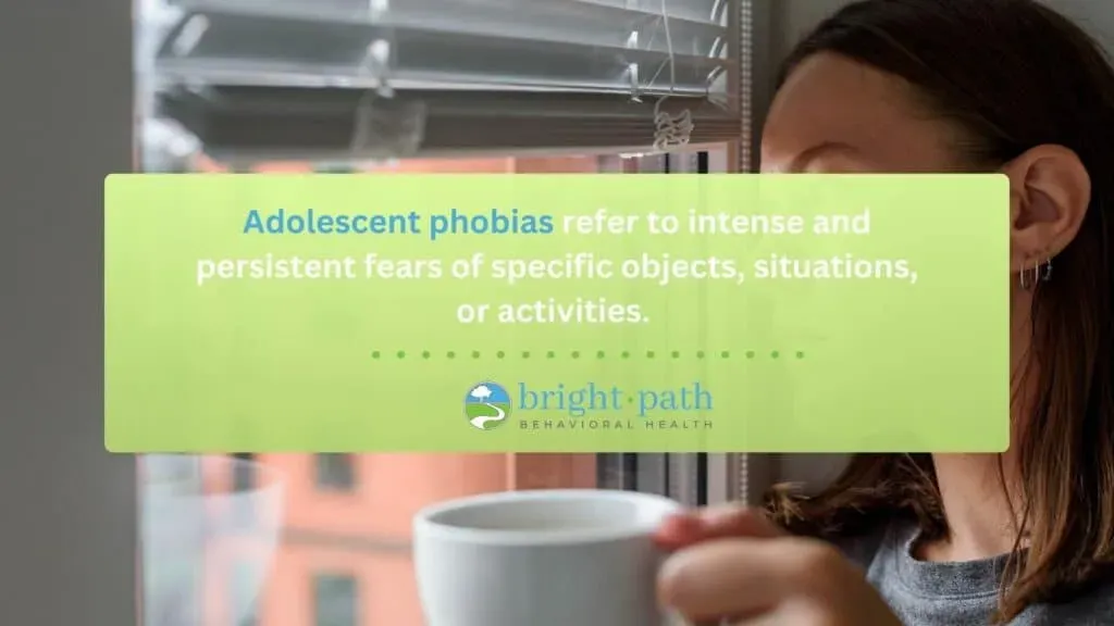 Definition and explanation of adolescent phobias