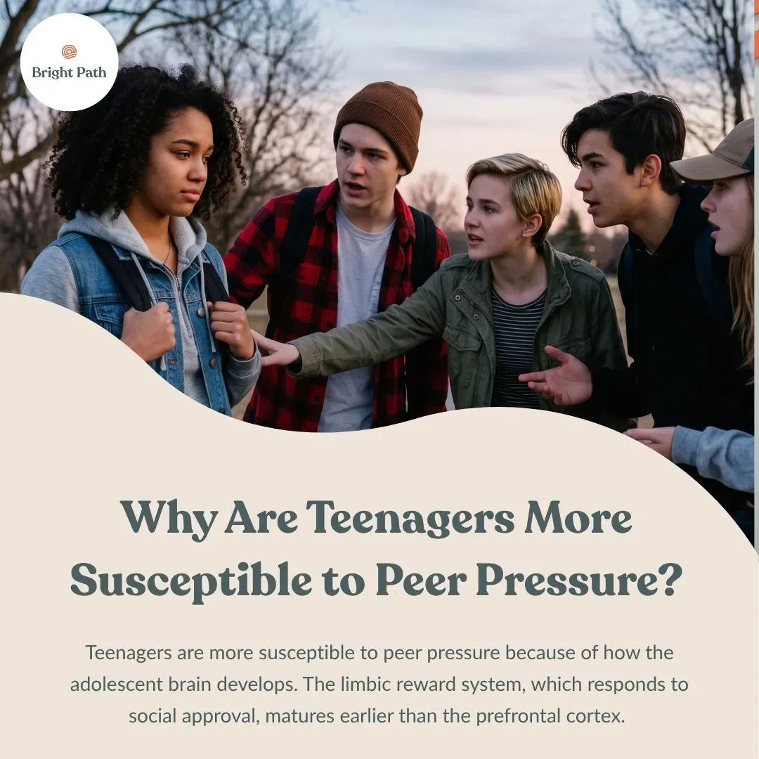 Why Are Teenagers More Susceptible to Peer Pressure