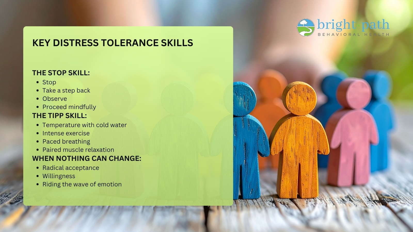 key distress tolerance skills for teens